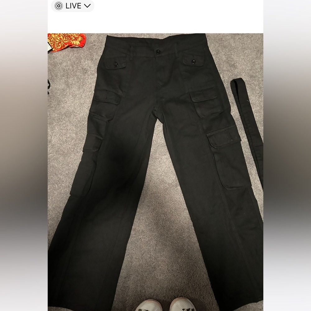 🔥Brand new Y2K BAGGY CARGOS by Poperi🔥 - Picture 4 of 4